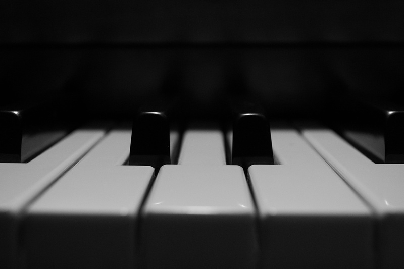 no people, contemplative, black and white, gold, recording studio, black color, arts culture and entertainment, white color, technology, indoors, keyboard
