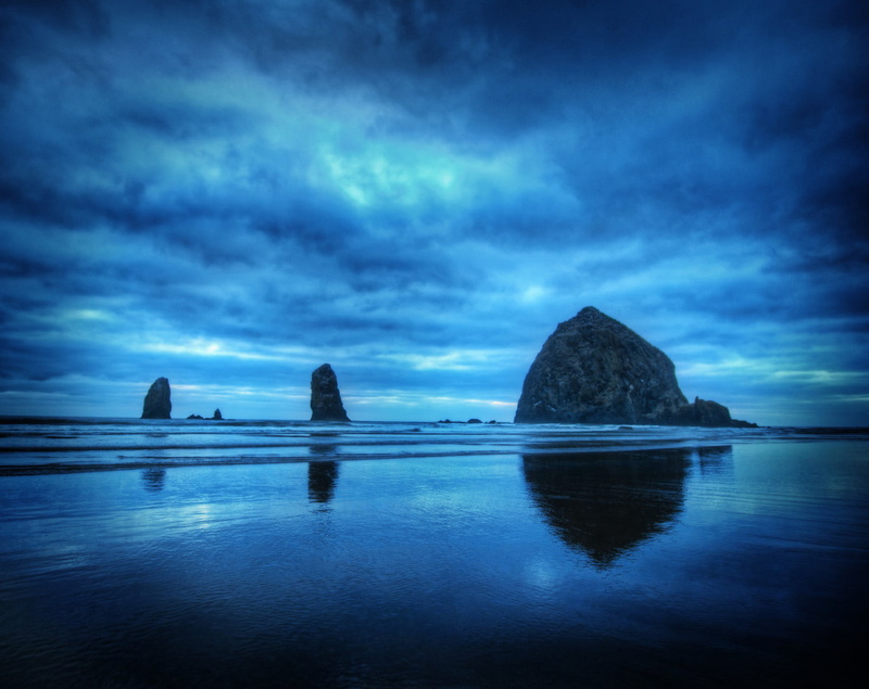 coastline, blue, seascape, sea, rock, gray, clouds, rock - Object, formation, landscape, 720P, scenics, sky, body, beach, beauty In Nature, nature, water