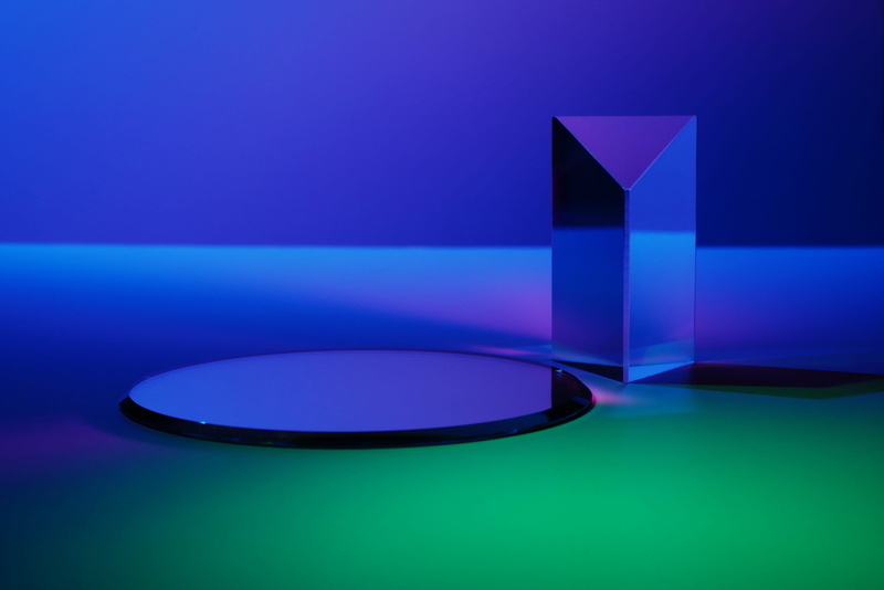 design, purple, light, electronics, no people, sphere, hardware, pink color, green, indoors, studio shot, arts culture and entertainment, blue background