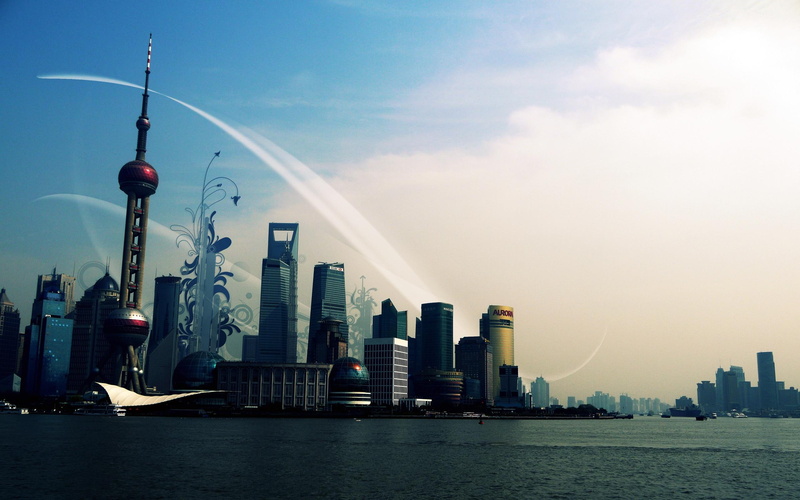 shanghai, travel and world, 2K, china
