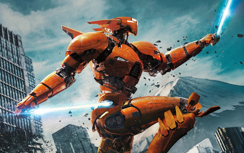 pacific rim uprising, 2K, outdoors, robots, sport, nature, Movies, communication, real people, protection, air vehicle, security, firefighter, people