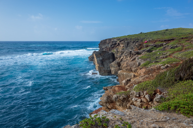 beautiful, beach, photography, atlantic Ocean, rocks, coastline, Poipu, cliff, 4K, Kauai, sky, nature, sea, scenics, hawaii, landscape, Ricoh  GR, rock - Object