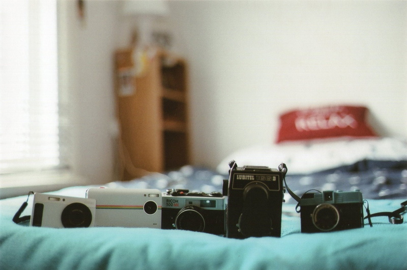 Vintage Camera, Blur, Ricoh, Man Made, Camera, 1080P