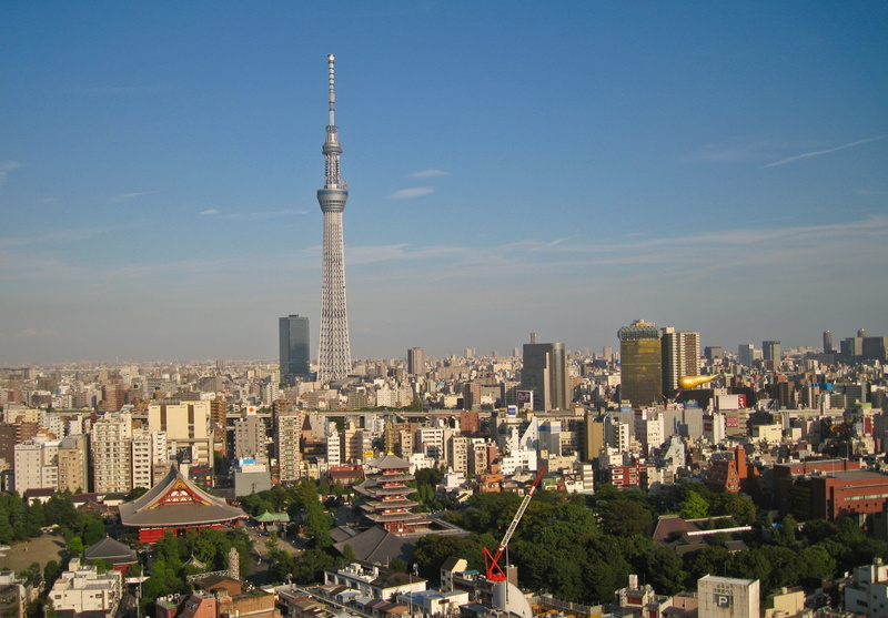 nature, City, travel, Tower, Tokyo, architecture, Sumida, financial district, tall - high, residential district, office building exterior, modern, building exterior