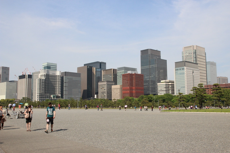 rise, modern, park, crowd, urban skyline, office, cityscape, architecture, daytime, day, built structure, people, skyscrapers, nature, asia, city, men