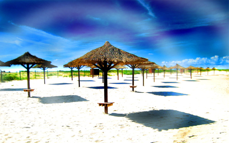 lot, 720P, umbrella, photography, beach, hd, patio