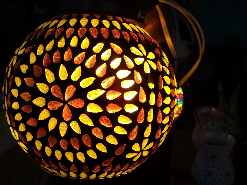 illustration, art, lantern, night, christmas decoration, colorful, creativity, beautiful, design, light and shadow, floral pattern, abstract, electric light