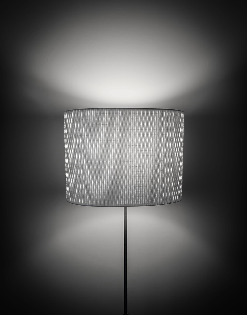 dark, night, lighting, gray, flashlight, chrome, 2K, close-up, tin, saucer, brake, lampshade, can, gray background, silver colored, technology, no people