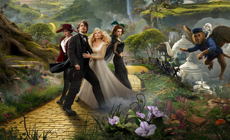oz, plant, religion, event, mila kunis, nature, young women, wedding, 2013, Movies, Glinda, Powerful, adult, 1080P, Adventure, bridal, bridegroom, young adult