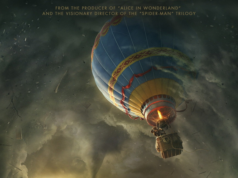 Movie, 720P, Oz the Great and Powerful, Hot Air Balloon
