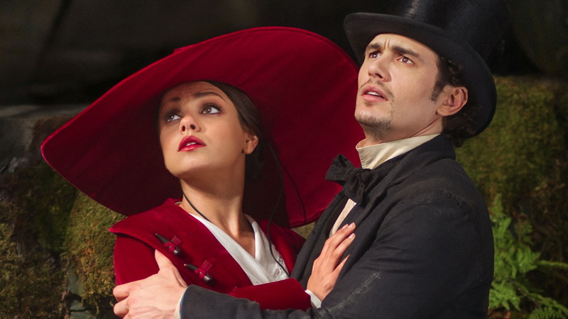 hat, oz the great and powerful, emotion, women, couple - relationship, portrait, contemplation, young men, looking, togetherness, two people, people, young women