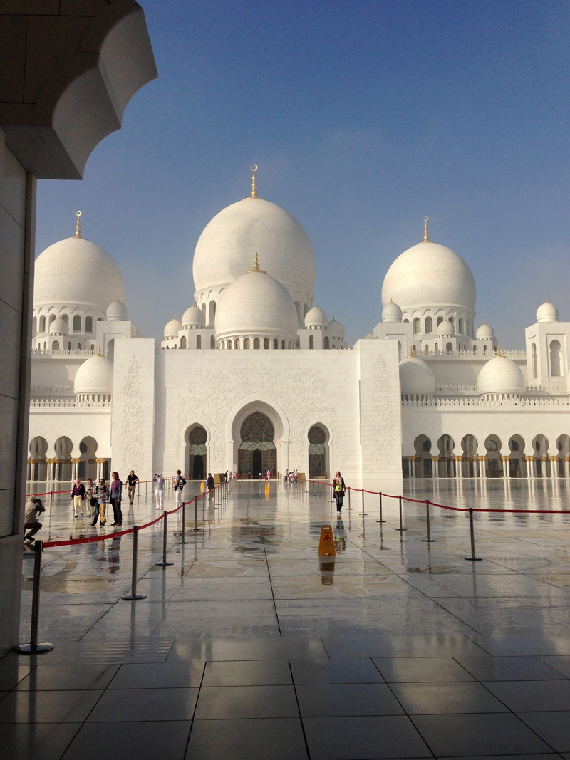 flooring, group of people, arab, united, built structure, the past, travel destinations, dhabi, courtyard, belief, abu, photo, tiled floor, UAE, place of worship