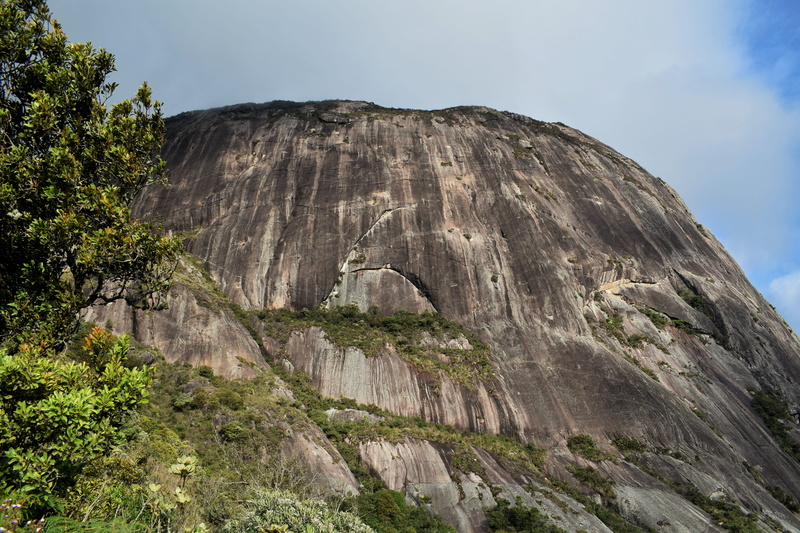 brazil, plant, no people, hikking, solid, non-urban scene, clound, scenics - nature, eroded, tranquil scene, beauty in nature, tree, sky, peak, trees, outdoors