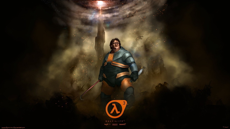 Gabe Newell, Parody, Funny, Half-Life 3, Citadel, Valve Corporation, Knife, 1080P, Half-Life