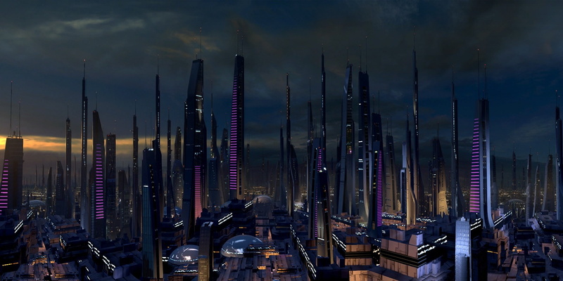 futuristic city, 1080P, science fiction, Illum, artwork, futuristic, concept art, Mass Effect 2, digital art, Mass Effect