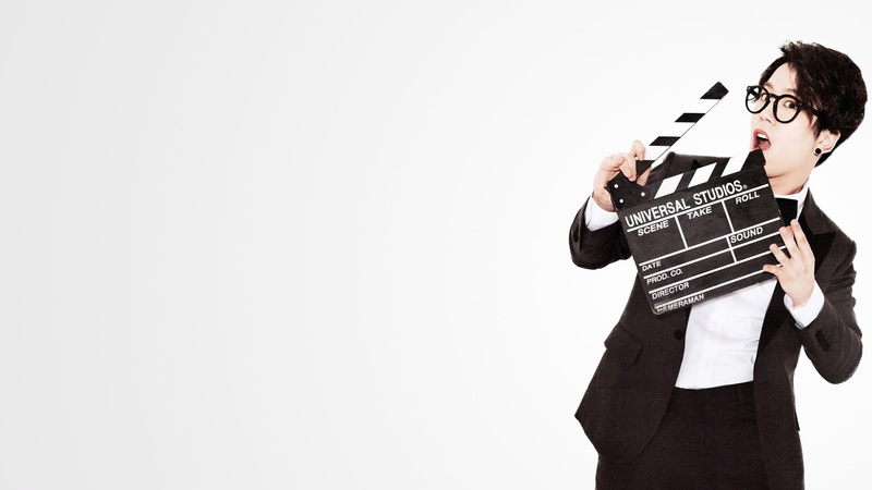 indoors, cut out, adult, studio shot, suit, K-pop, arts culture and entertainment, Korean, standing, front view, Taeil, clapboard, film industry, one person