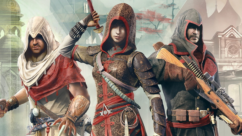 illustration, game, sci-fi, 4K, PS4, assassin, Xbox One, Best Games, creed, arcade, Assassin’s Creed Chronicles Trilogy, China, s, PC