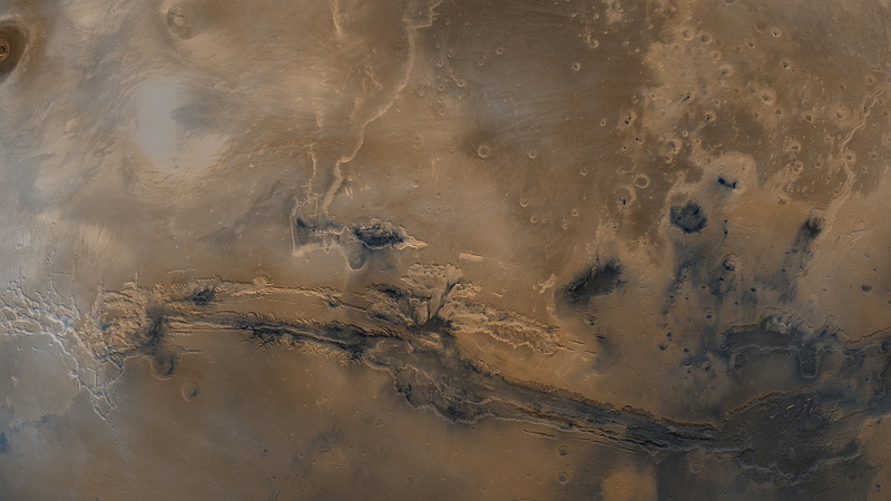 Valles Marineris, 2K, Mars, sea