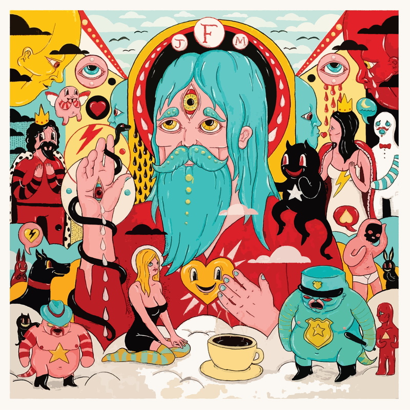 father john misty, music, 2K, artwork