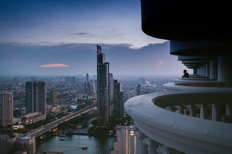 architecture, travel destinations, cloud - sky, famous Place, terrace, river, sky, nature, urban Skyline, china - East Asia, skyscraper, office building exterior