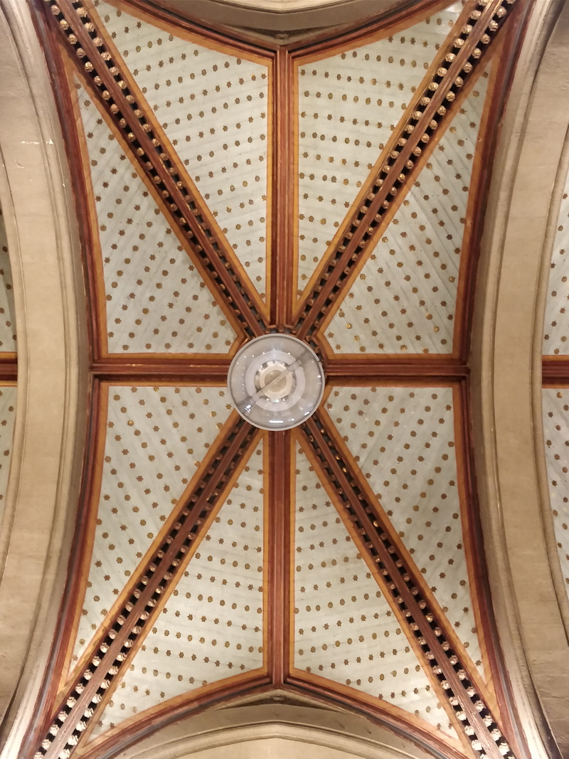 no people, architecture and art, geometric shape, shape, building, indoors, full frame, chhatrapati shivaji terminus, ornate, 4K, directly below, circle
