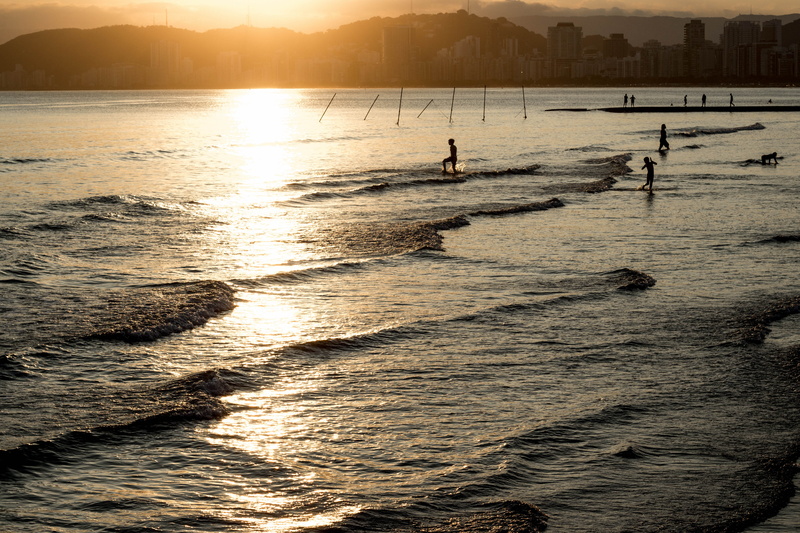 sea, waterfront, seascape, sky, sunset, evening, nature, dark, scenic, ocean, real people, sunlight, beach, mountains, golden hour, one person, photography