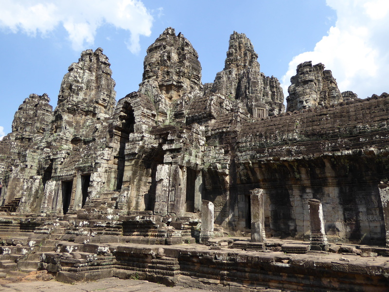 built structure, cambodia, ancient civilization, architecture, nature, old ruin, the past, 4K, tourism, place of worship, low angle view, ruined, day