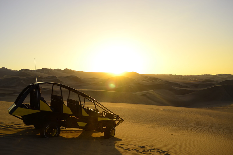 arid climate, ride, desert, tranquility, sun, scenics - nature, transportation, clear sky, no people, sand, sky, mode of transportation, sunlight, ica