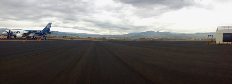 via via hotel, mountain, aerospace industry, ayacucho, airplane, journey, panoramic, sierra, catedral de ayacucho, air vehicle, airport, architecture, no people