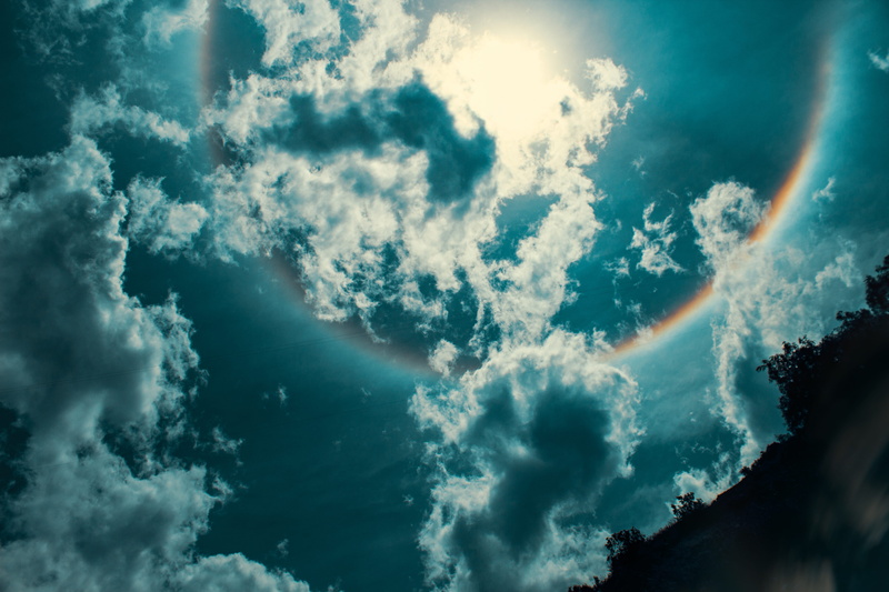 streaming, rainbows, canonperu, idyllic, outdoors, dramatic sky, day, igersperu, travel, obrajillo, blue, landscapephotography, low angle view, alture