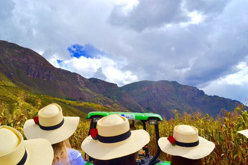 mountain, ollantaytambo, maras, Cusco, hat, mountain range, scenics - nature, clothing, scenics, people, Peru, nature, land, cloud - sky, Machu Picchu