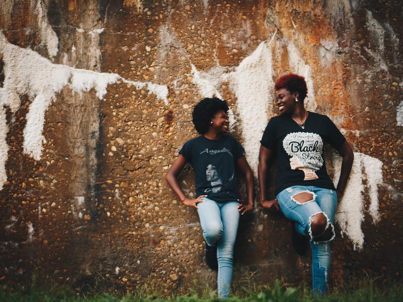 friend, people, african Descent, heterosexual Couple, black woman, portrait, nature, real People, brown, friendship, street, fashion, healthy Lifestyle