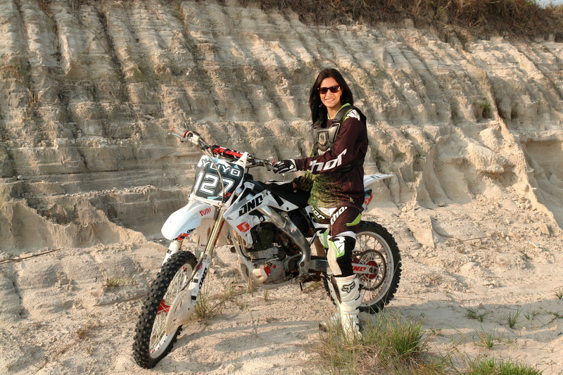 biker, happiness, one person, nice, joy, sport, mode of transportation, lifestyles, motorcycle, leisure activity, riding, full length, hairstyle, girl