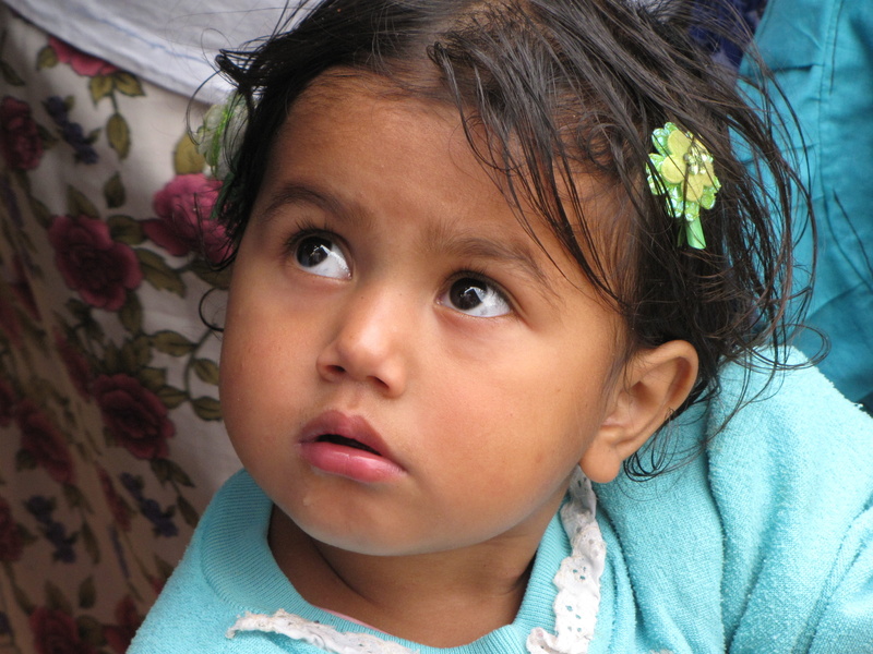 s, girl, children only, infant, honduras, 2K, real people, females, close-up, looking at camera, latino, headshot, front view, women, girls, one girl only