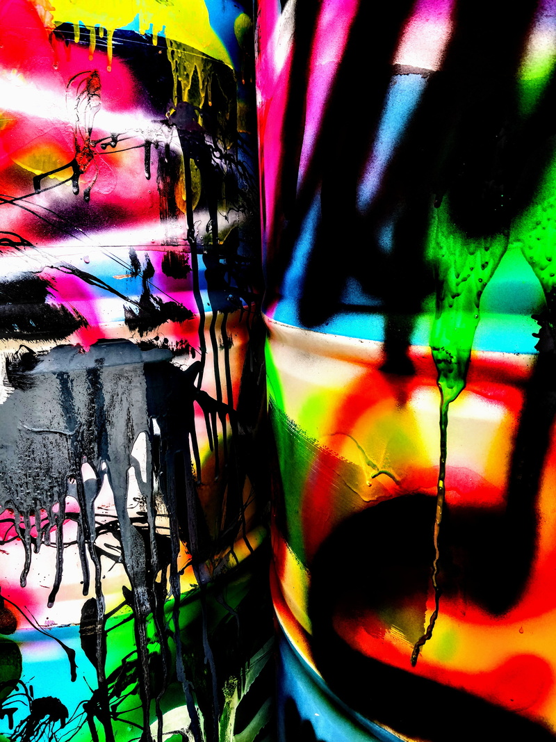 cebu city, 4K, creativity, container, paint, choice, graffiti, abstract, backgrounds, variation, multi colored, still life, representation, philippines