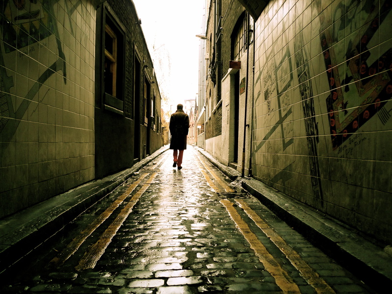 person, black coat, urban Scene, london  england, f150, f75, Whitechapel, city, top, women, people, street, 2K, coat, f200, city Life, walking, f100, alley