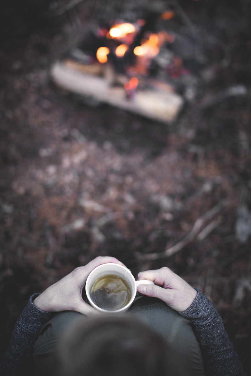 wristwatch, finger, coffee, non-alcoholic beverage, lifestyles, mug, plant, coffee - drink, hand, human hand, bonfire, human body part, flame, holding