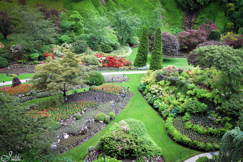 canada, gardens, 2K, butchart