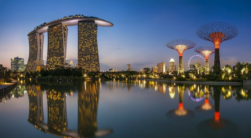 1080P, Marina Bay Sands, Singapore, Buildings