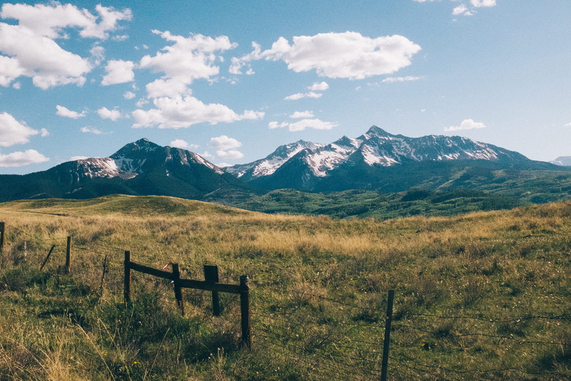 beauty in nature, telluride, tranquil scene, scenics - nature, idyllic, cloud - sky, day, clouds, mountain range, colorado, environment, sky, mountain