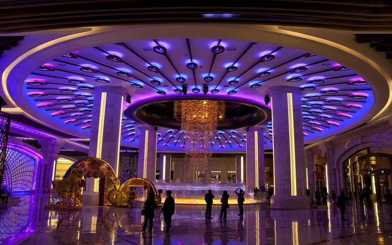 wallpapers, galaxy, macau, interior, modern, 2K, hd, full, china, lighting, hotel
