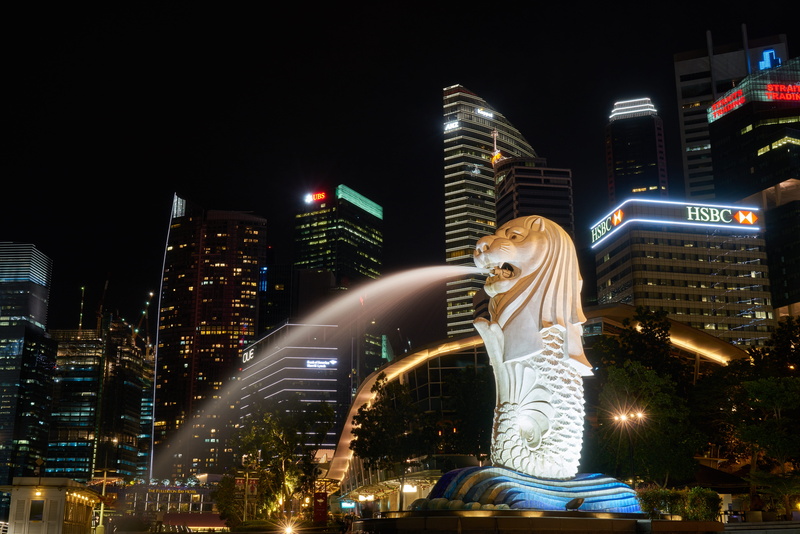 background, building exterior, fountain, hotel, holiday, 5K, Singapore, sculpture, architecture, buildings, contemporary, art and craft, great, luxury