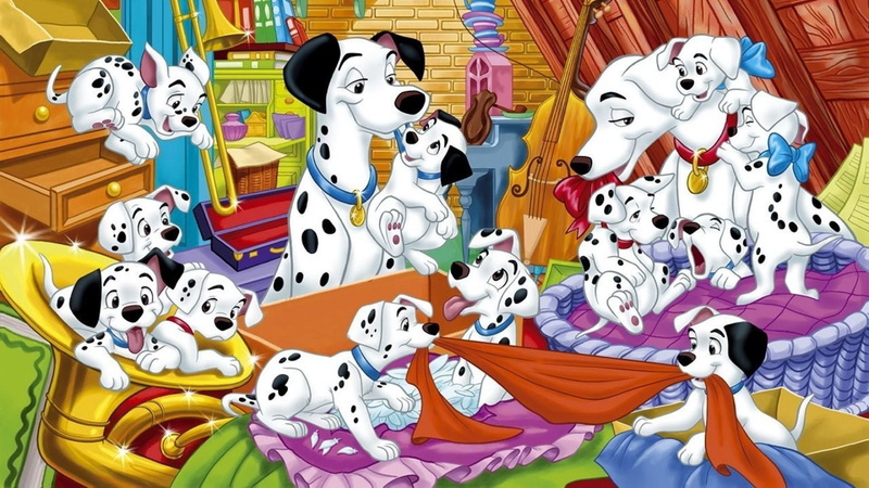 dog, disney, 1080P, dalmatians, family, puppy, adventure, 101 dalmatians, 100, comedy