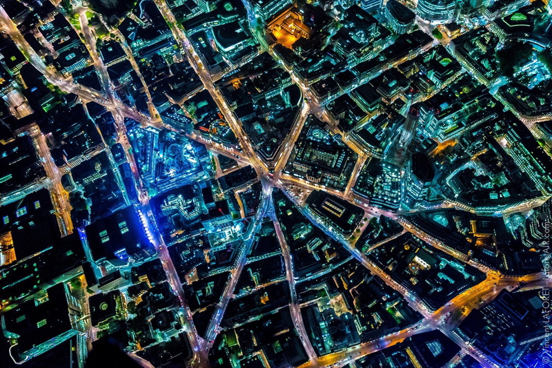 Vincent Laforet, Aerial View, London, Colorful, Dark, building, city, Cityscape, 1080P