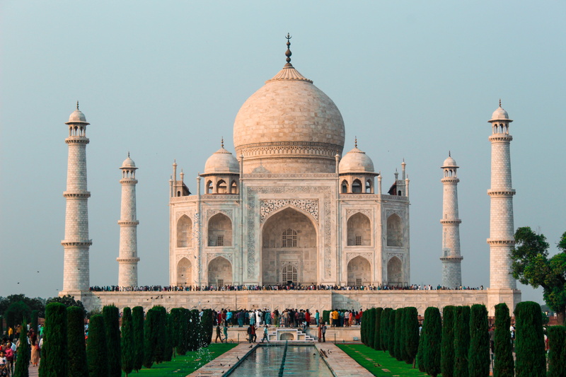 nature, group of people, the past, sky, world heritage, large group of people, architecture, 5K, mahal, building exterior, building, real people, world heritage site
