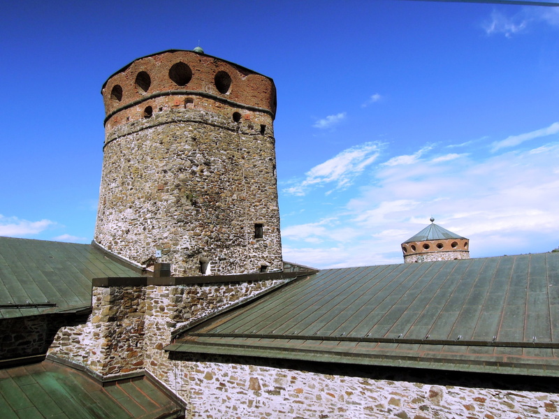 olafs castle, stone wall, finnish, wall, attraction, old, architecture, cloud - sky, tower, low angle view, ancient civilization, city, history, fortress