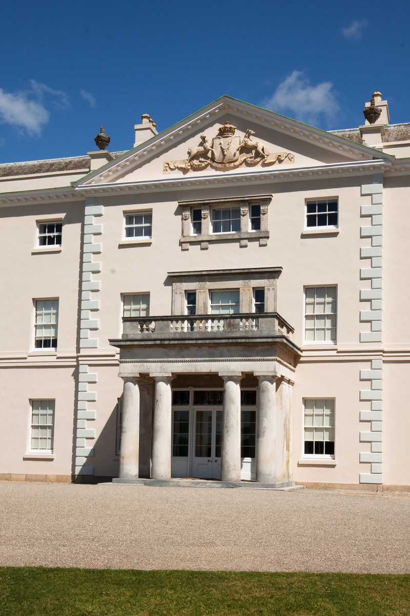 home, city, devon, trees, window, south facade, entrance, house, input, county, low angle view, manor house, plymouth, coat of arms, property, sunlight