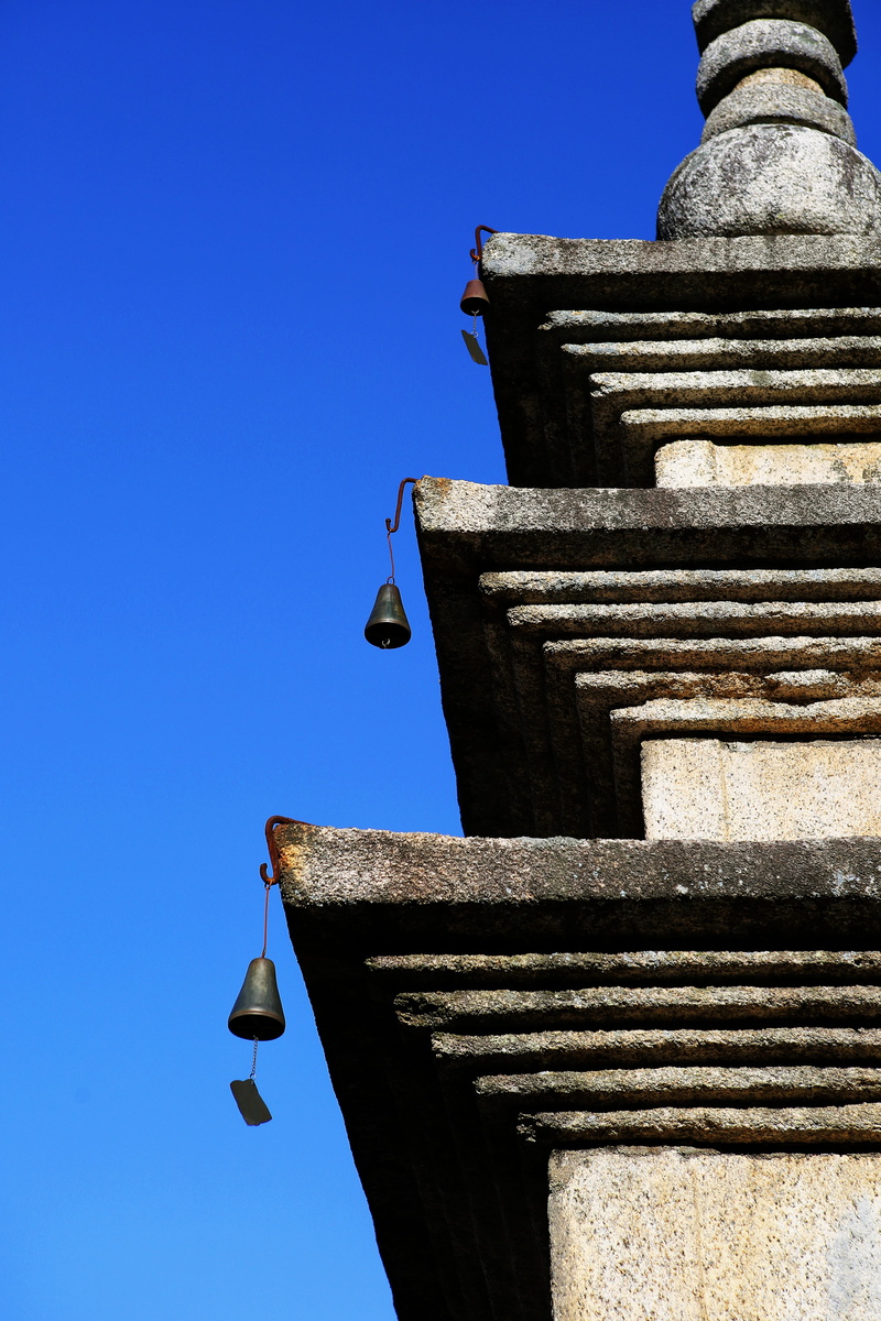 blue, day, the past, 5K, cultural property, sunlight, nature, religion, building exterior, section, spirituality, metal, year greetings, republic of korea