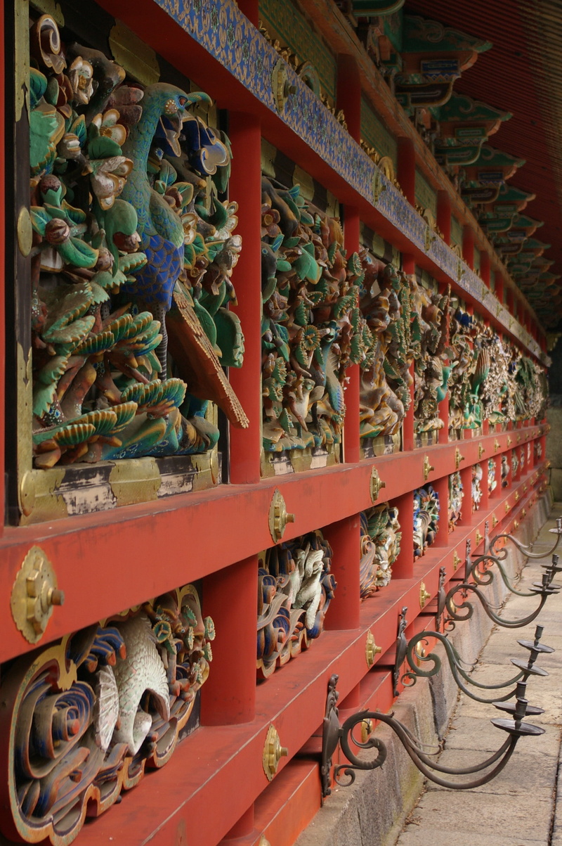 shrine, indoors, craft, place of worship, pagoda, religion, belief, human representation, ornate, representation, toshogu, spirituality, built structure