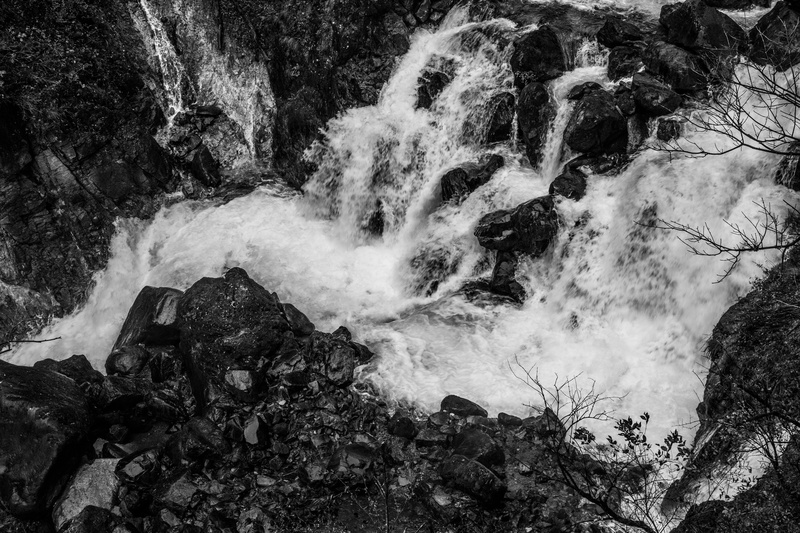 5K, japan, water, motion, flowing, breaking, sport, hitting, high angle view, rock, scenics - nature, land, outdoors, kegon falls, rock - object, beauty in nature